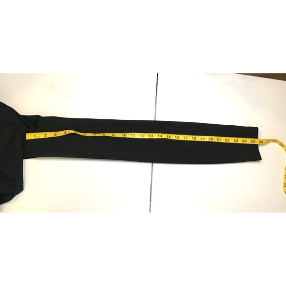 ETITU- WOMENS BLACK HIGH WAISTED FLEECE LINED LEGGINGS SIZE ONE SIZE FITS ALL - Picture 5 of 5